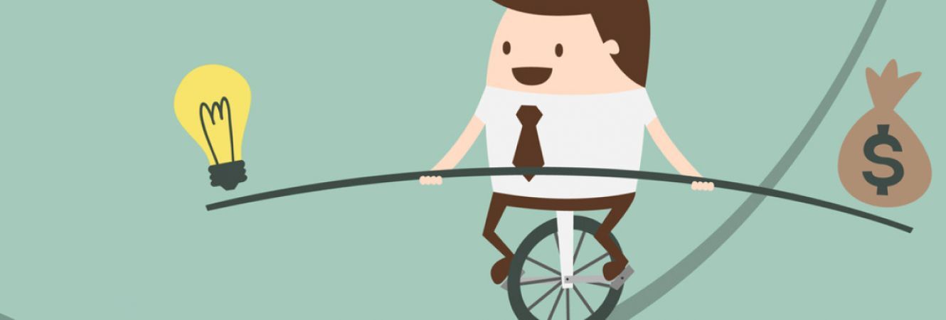 Investors: tightrope walkers on the wire of the market